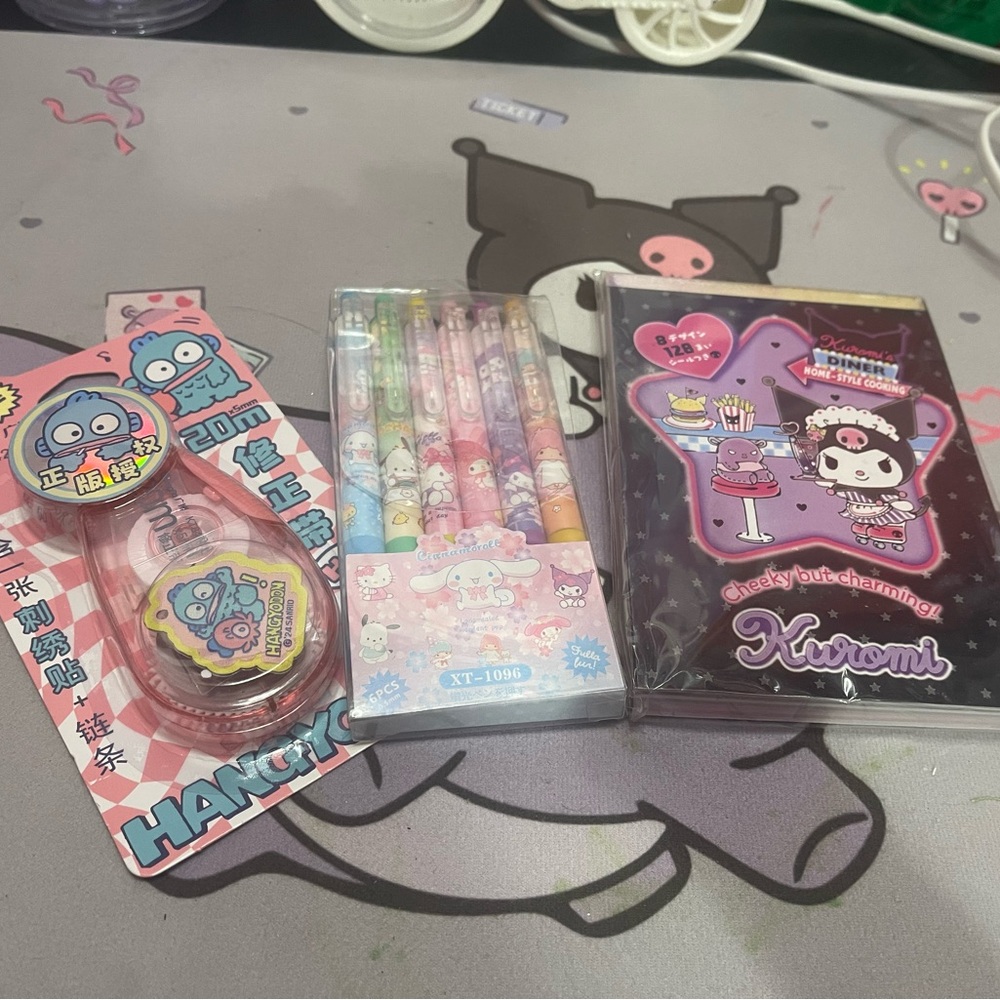 Sanrio stationery bundle